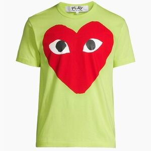 Large Center Heart Graphic T-Shirt